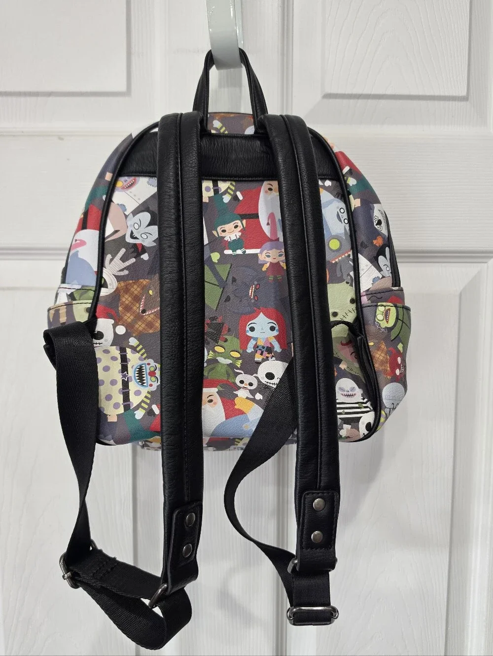 Loungefly The Nightmare Before Christmas Chibi Characters Mini Backpack
